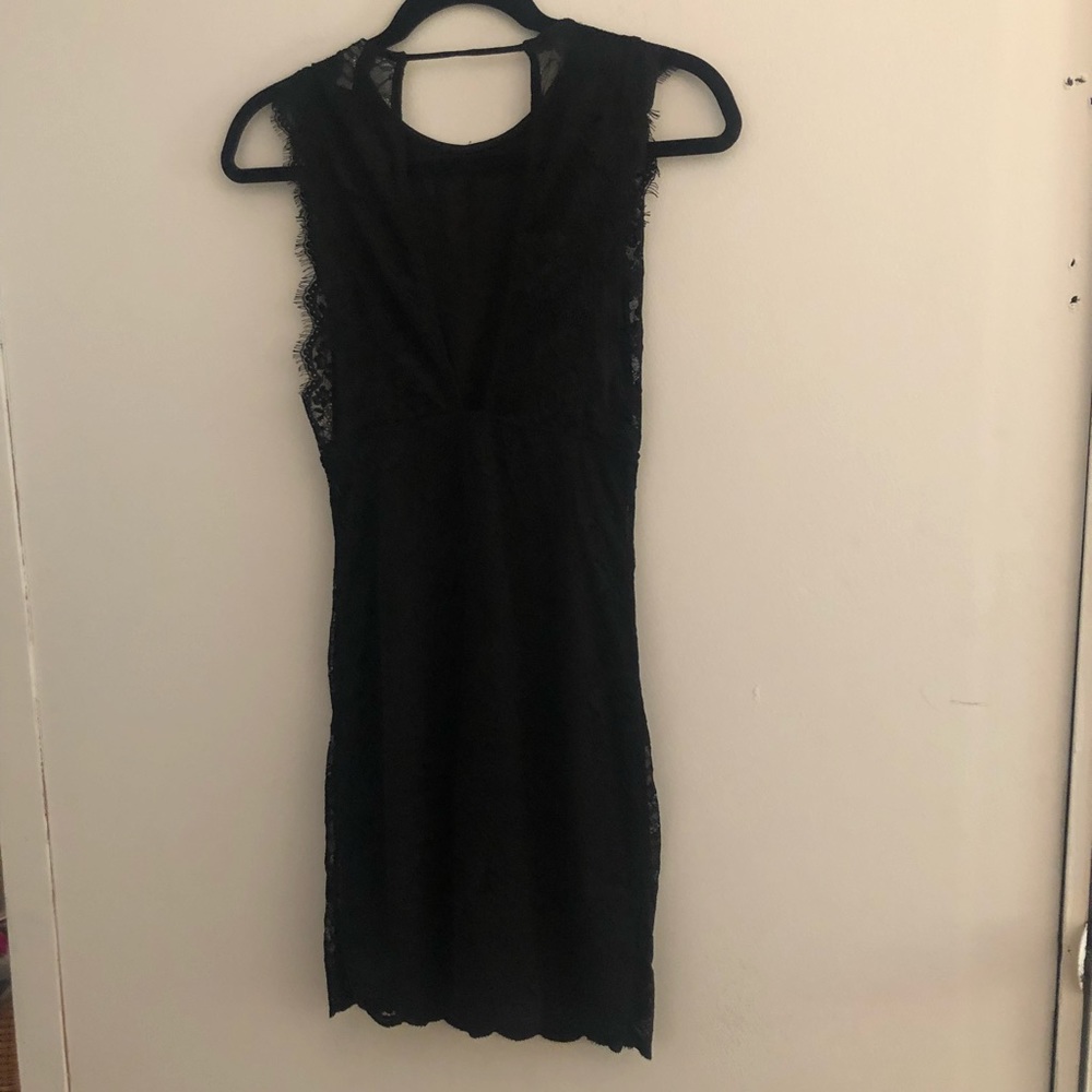 Black Lace Dress